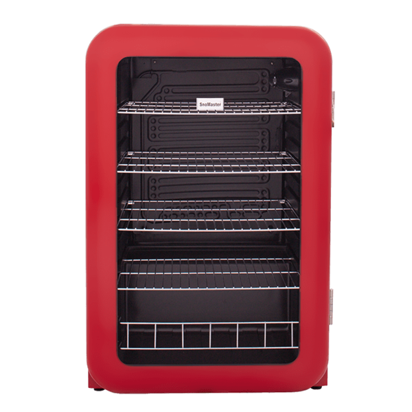 SnoMaster 115L Retro red Undercounter Beverage Cooler (SM-200R)